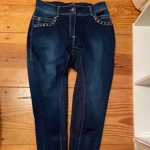 Denim Riding Breeches